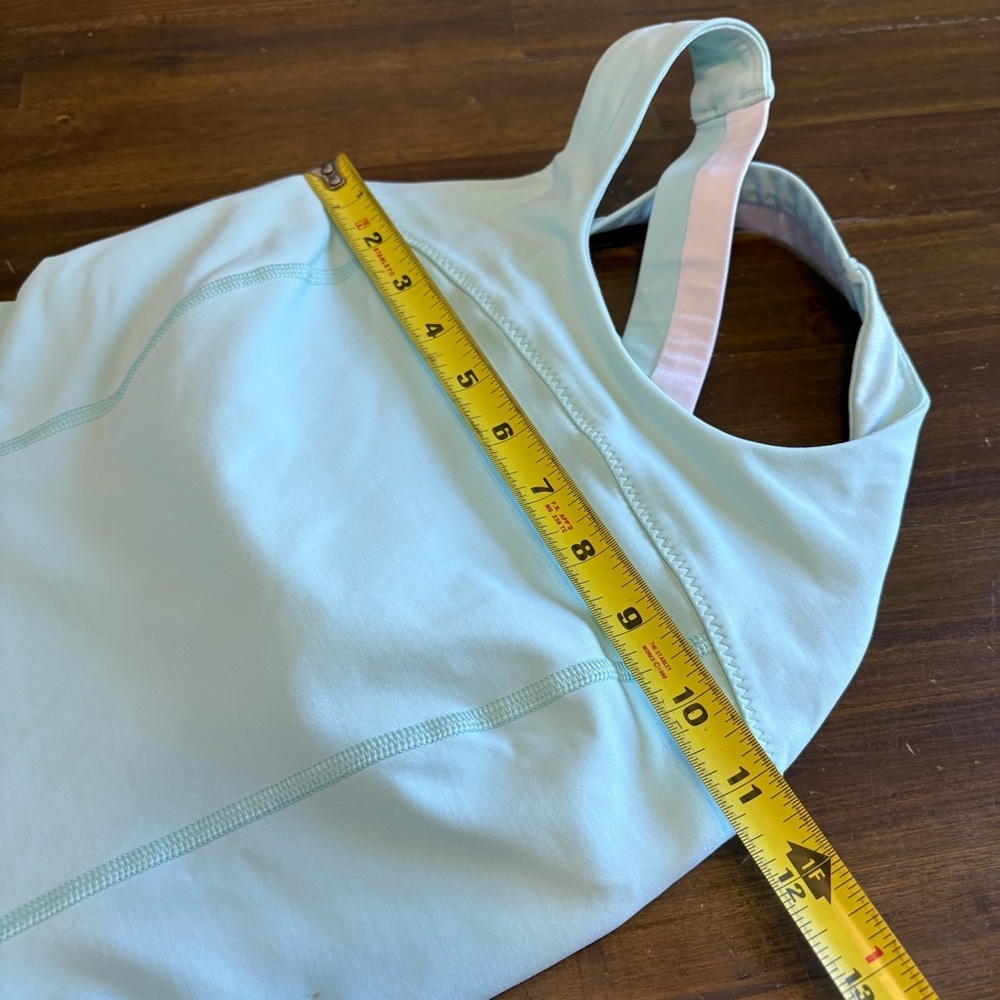 Lululemon Hot Hitter Dress Aquamarine Mint Tennis Active Criss Cross Back XS 0 - Picture 9 of 10